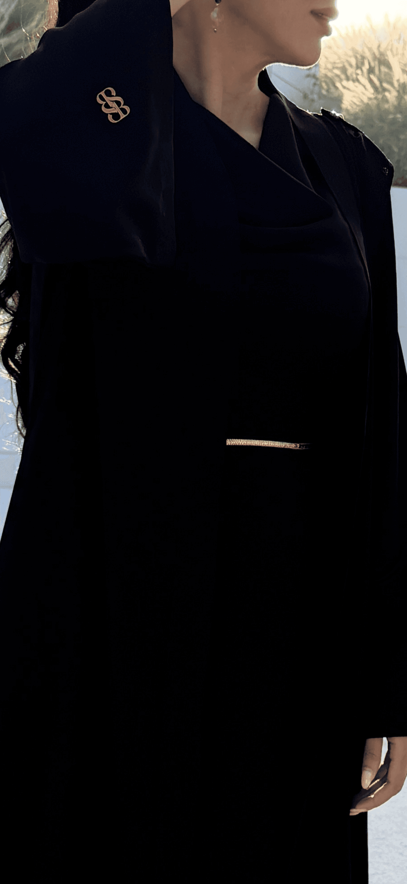 PArk Lane Abaya — thumbnail 4 | Bint Saeed