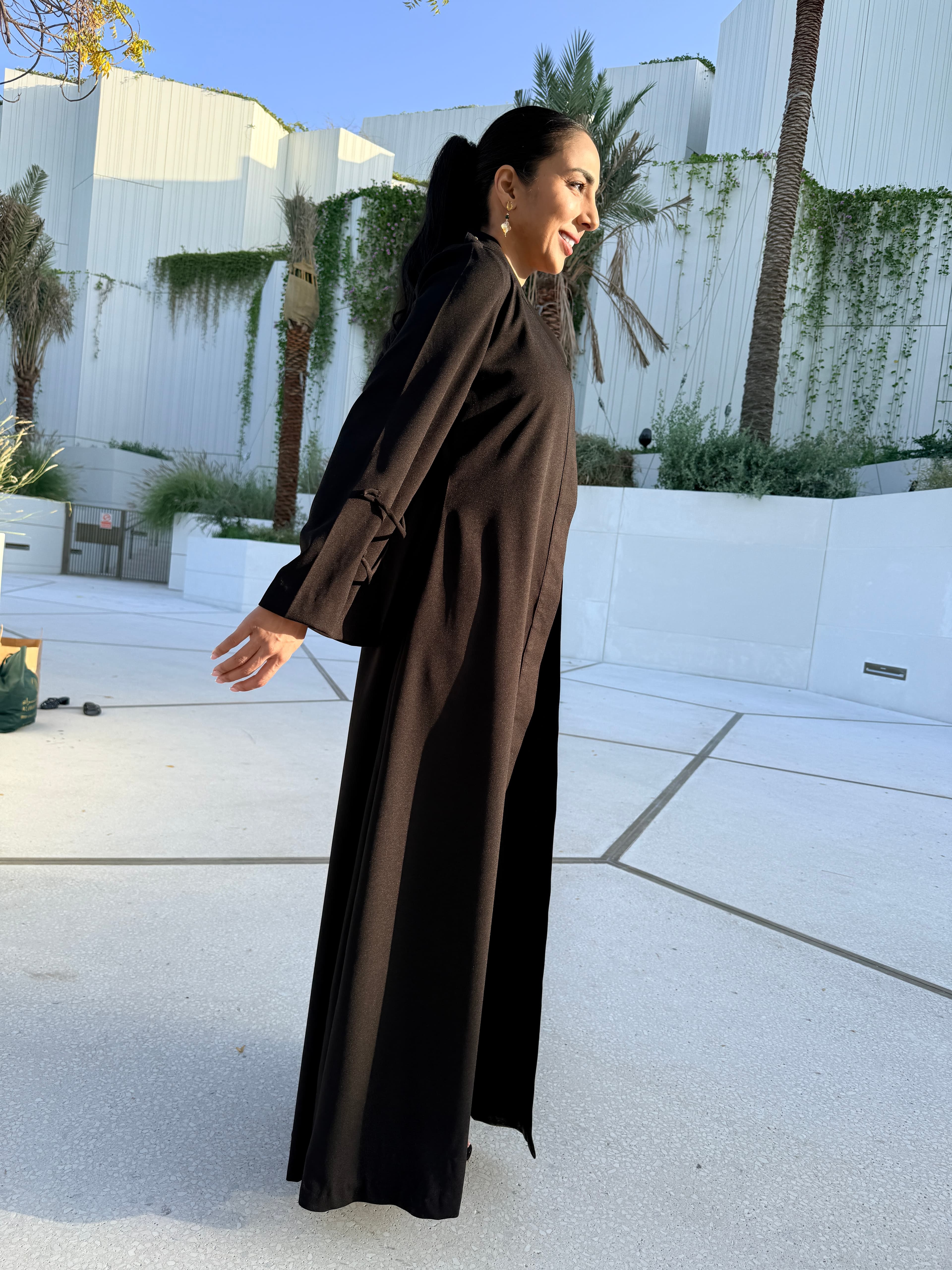 PArk Lane Abaya — thumbnail 2 | Bint Saeed