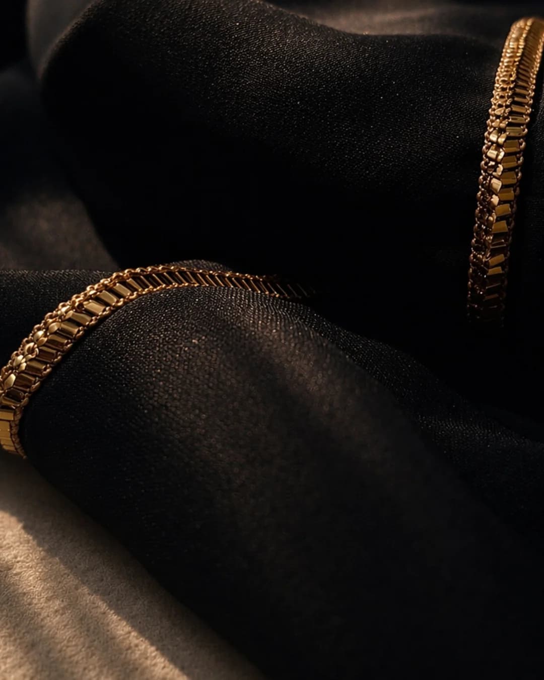 Hampstead Dress black front with traditional Al Talli trim detail, Bint Saeed Abu Dhabi