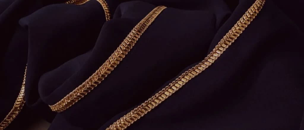 Craftsmanship editorial banner. Bint Saeed Abu Dhabi, United Arab Emirates.
